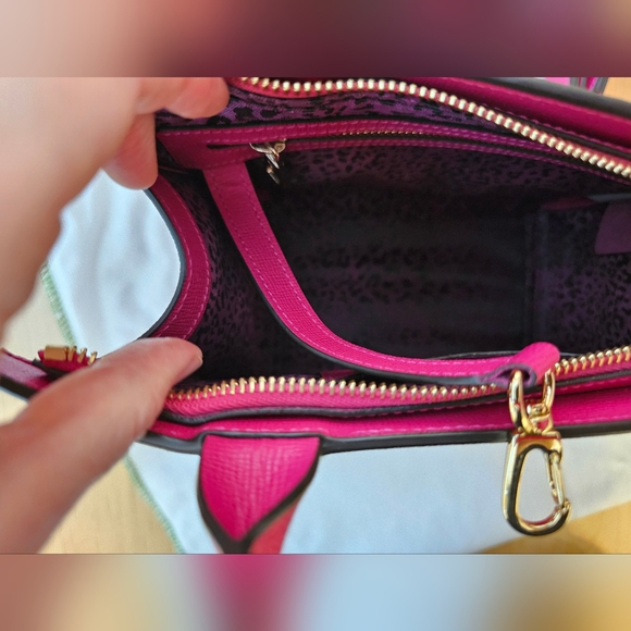 Longchamp Fuchsia HandBag - Picture 8 of 10